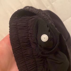 Lululemon black shorts, size 4, 4 inch